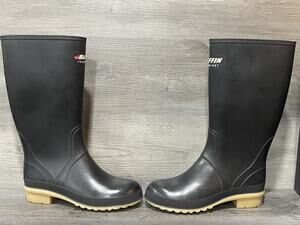 Women's Baffin Prime Rubber Boots Sz 7 Waterproof Black